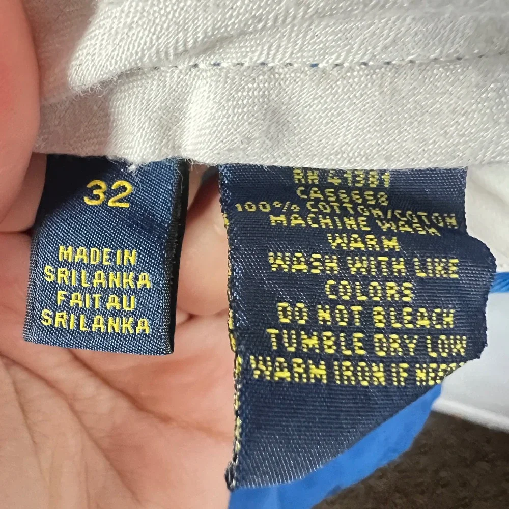 Vintage‎ Polo Ralph Lauren Shorts Mens 32 Royal Blue Chino